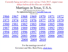 Tablet Screenshot of marriagesintexas.com